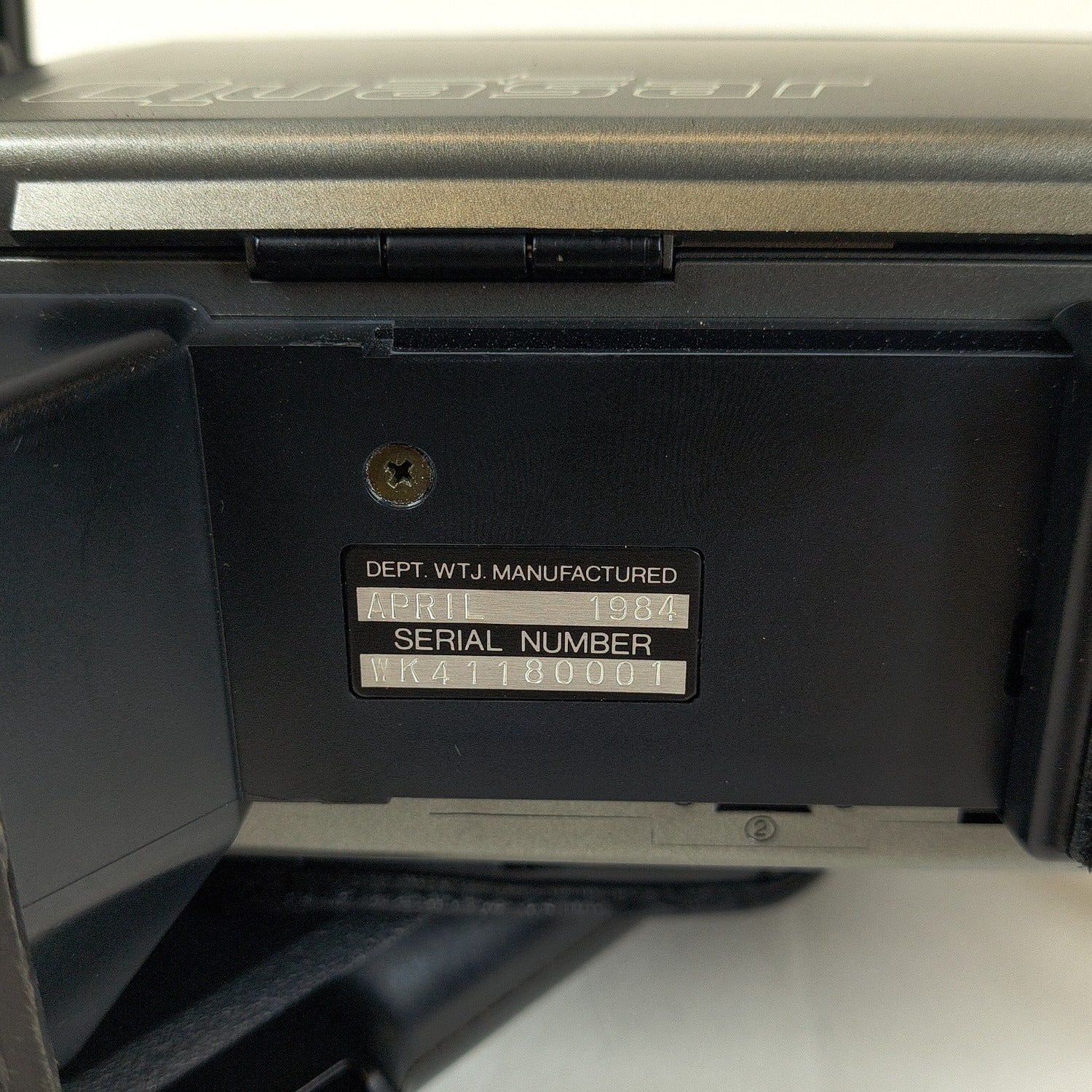 1984 Quasar Color Video Camera VK744XE – PayMore Dayton South