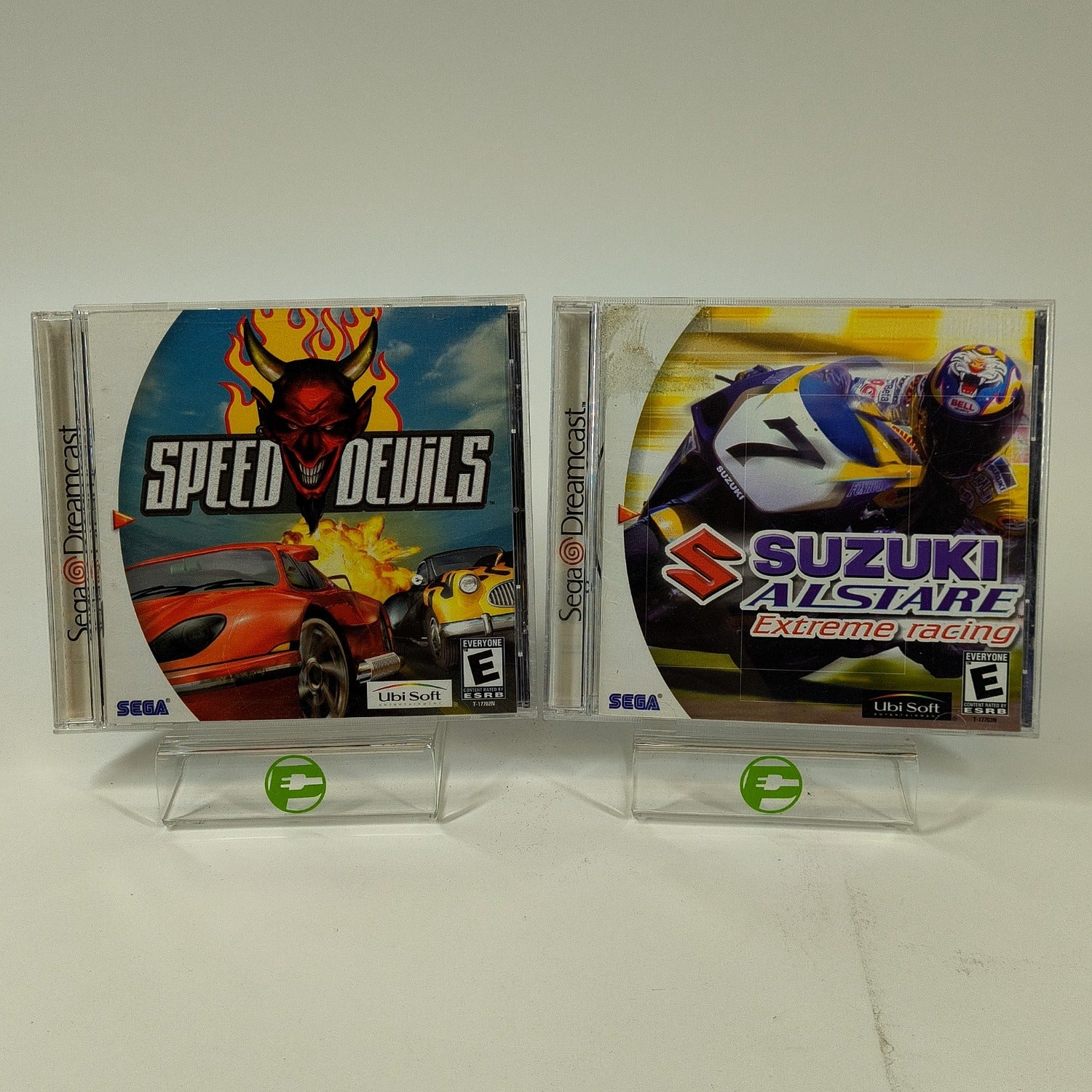 2 Sega Dreamcast Games: Speed Devils & Suzuki Alstare Extreme