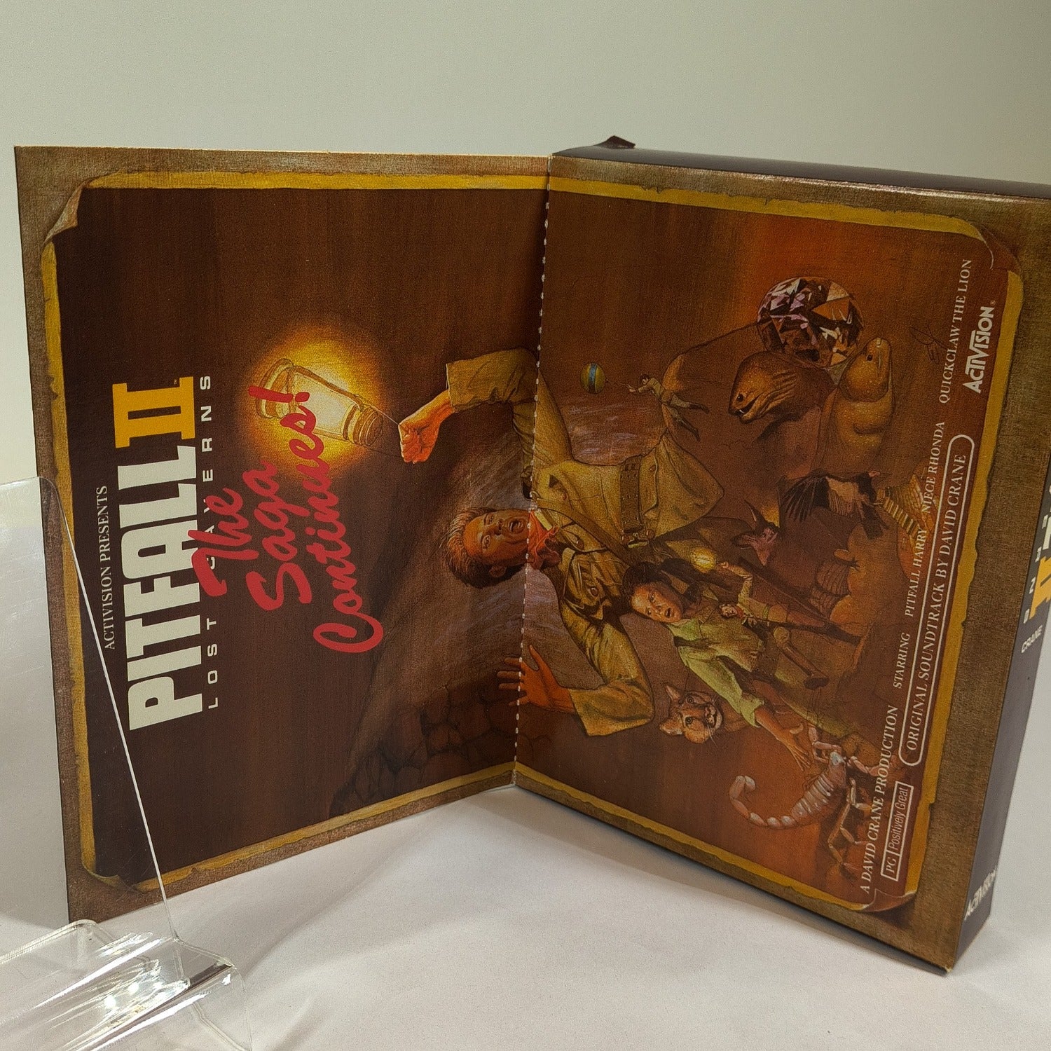 Pitfall II Lost Caverns (Commodore 64, 1984) – PayMore Dayton South