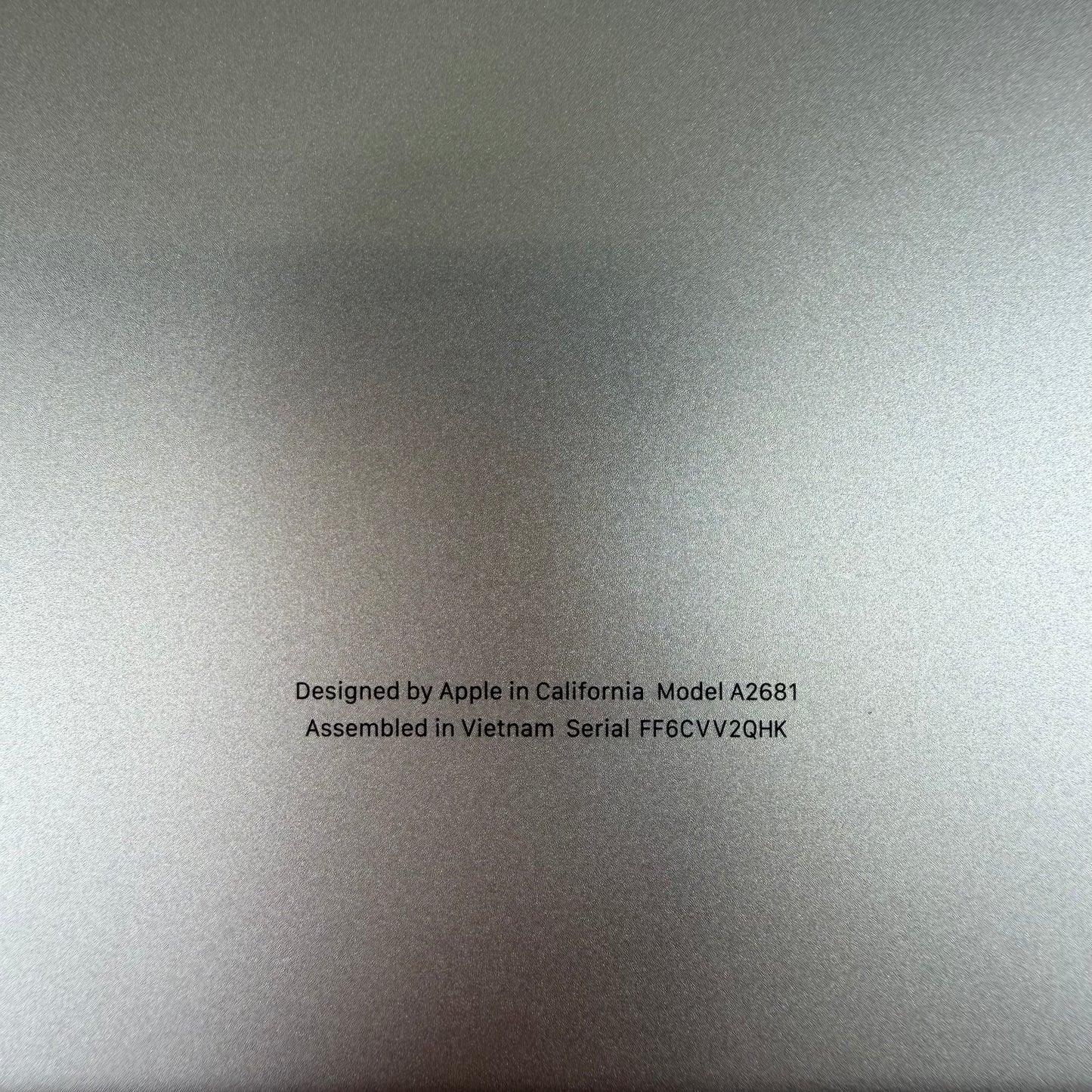 2022 Apple MacBook Air 13.6" M2 10C GPU 3.5GHz 8GB RAM 512GB SSD MLY23LL/A