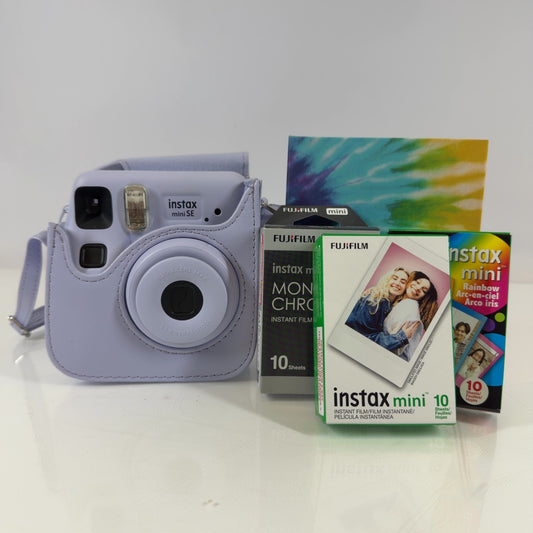 Instax MINI Se Instant Camera + Extras