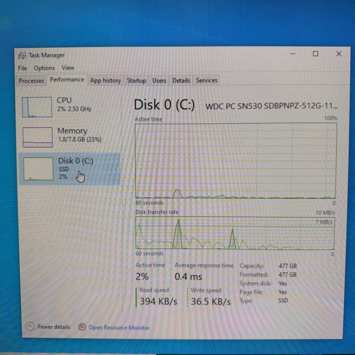 Lenovo ThinkCentre M920x S0B600 Core i7-8700T 8GB RAM 512GB SSD RX 650
