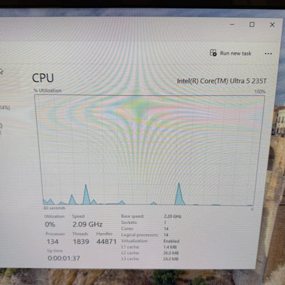HP EliteDesk 8 Mini G1i HSC-Q004DM Core Ultra 5 235T 2.20GHz 16GB RAM 256GB SSD