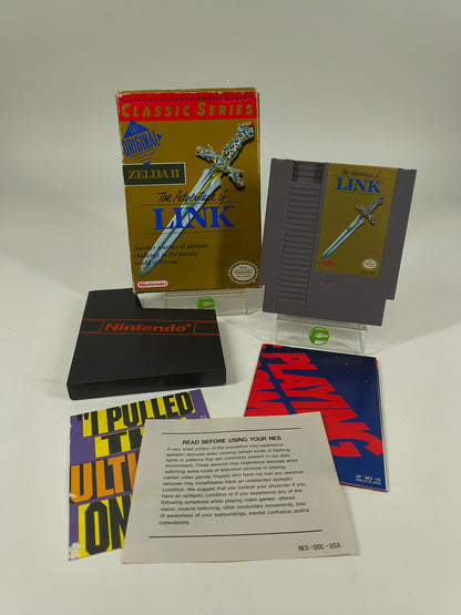 Zelda II The Adventure of Link [Gray Cart] (Nintendo NES, 1992)