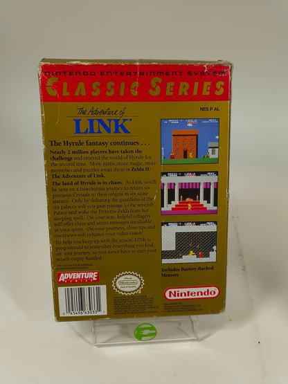Zelda II The Adventure of Link [Gray Cart] (Nintendo NES, 1992)